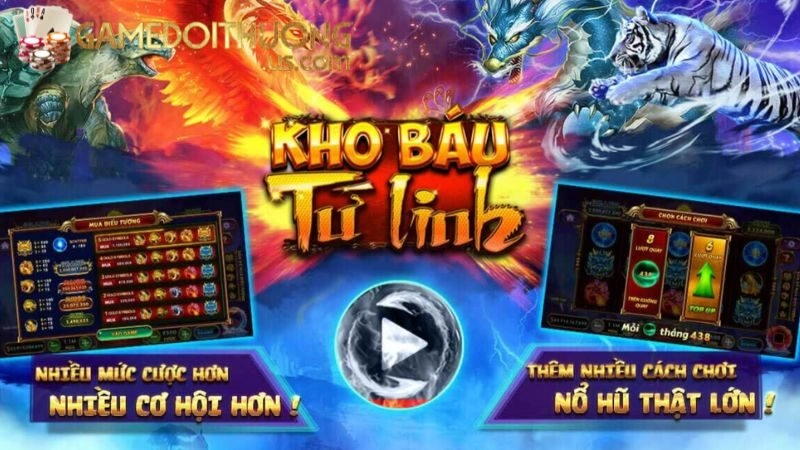 Kho Báu Tứ Linh – Biểu tượng phong thủy thần thoại đầy quyền năng
