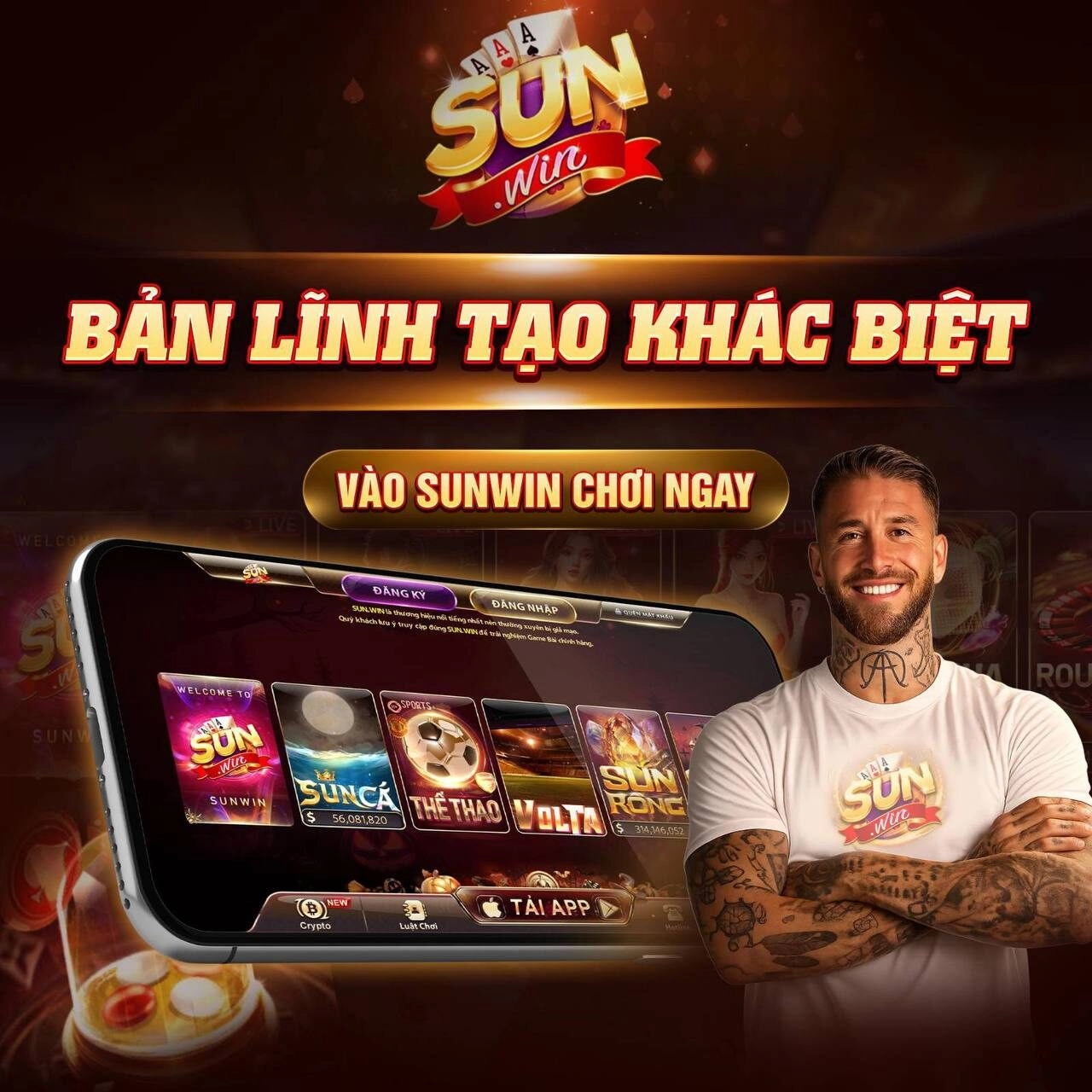 Đại sứ giúp thương hiệu Sunwin phát triển